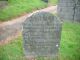 Headstone for the three sons of Thomas PRUST (1757-1829) and his wife Sarah (m.n. CHING, 1764-1864) who carried the given name of Thomas and died as infants.