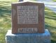 Headstone of Andrew McGILL (1870-1947) and his wife Mary Elizabeth (m.n. VEALE, 1865-1940).