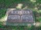 Headstone of Harold WALTER (1887-1963) and his sister Audrey A. WALTER (1895-1969).