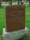 Headstone of Alfred Edward CURRELL (1869-1944) and his wife Blanche Lydia (m.n. WALTER, 1874-1949).