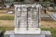 Headstone of Albert Ernest KURZMAN (1884-1965) and his wife Rebecca (m.n. SIMMONS, 1892-1963).