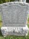 Headstone of Albert Henry WALTER (1862-1903) and his wife Ida Charity (m.n. WADE, 1865-1899). Also their children William Morgan WALTER (1885-1888); Eliza Pearl WALTER (1889-1894); Earl Milton WALTER (1895-1898) and Ida Beatrice Victoria WALTER (1898-1899).