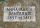 Headstone of Anna Maria SANGUINE (m.n. ROBINSON, 1857-1940)