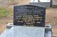 Headstone of Aubrey Owen COMBEN (1904-1972) and his wife Annie Elizabeth (m.n. GARFIELD, 1910-2000).