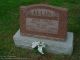 Headstone of Alden T. ALLIN (1884-1960) and his wife Mary A. [Clara] (m.n. JOHNS, 1887-1961).