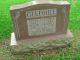 Headstone of Clyde Everett Ward GLEDHILL (1894-1966); his brother Asa Verne Russell GLEDHILL DCM (1896-1979) and his wife Willa (m.n. NIVINS (1893-1984).