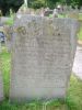 Headstone of Charles GRIGG (c. 1745-1807) and his wife Elizabeth (m.n. CORNISH, c. 1751/52-1836).