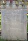 Headstone of Caroline WALTER (1857-1858); her brothers William Lewis WALTER (1858-1858) and Edward John WALTER (1859-1860) and their mother Fanny Ann WALTER (m.n. WALTER (?-1863).