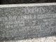 Headstone of Christopher Bell TREWIN (1888-1964) and his wife Edith May Lenore (m.n. BELL, 1893-1956).