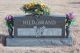 Headstone of Charles Eli HILDEBRAND (1912-1990) and his wife Lucille Elnore (m.n. LADD, 1917-2009)