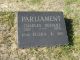 Headstone of Charles Herbert PARLIAMENT (1887-1972) and his wife Flora Leila (m.n. ANDERSON, 1886-1951).