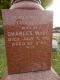 Headstone of Charity WADE (m.n. WALTER, c. 1822-1891).