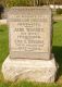 Headstone of Cornelius John OSBORNE (1846-1913; his wife Jane (m.n. WORDEN, 1848-1926) and their daughter Evaline Cordella OSBORNE (1872-1938).