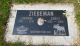 Headstone of Corey Keith ZIEGEMAN (1933-2009) and his wife Laverne Winifred (m.n. ANDERSON, 1932-2010).