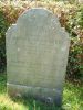 Headstone of Daniel HOCKRIDGE (c. 1801-1886) and his wife Mary Ann (m.n. SQUIRE, 1802-1895).