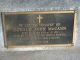 Headstone of Donald John McCANN (Abt. 1933-1991).