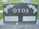 Headstone of Donald Oscar OYOS (1931-1986).