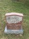 Headstone of Donald Sinclair McINNES (1883-1963) and his wife Irno Harriet M. (m.n. SWEET, 1898-1981).