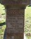 Headstone of Denis Walter SAMELLS (1896-1897) the son of Walter S. SAMELLS (1867-1944) and his wife Ellen (m.n. WILLIAMS, 1862-1925).