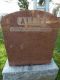 Headstone of Elizabeth ALLIN (1849-1936).