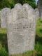 Headstone of Elizabeth Ann MOASE (m.n. VANSTONE, c. 1825-1888).