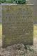 Headstone of Elizabeth Ann WALTER (Abt. 1841-1844) second daughter of John WALTER (1812-1879) and his wife Mary (m.n. ALLIN, 1812-1877).