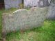 Headstone of Elizabeth BOUNDY (m.n. CORNISH, c. 1713-1763).