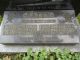 Headstone of Earle Christopher BATTY (1893-1960) and his wife Mary Ewen (m.n. DUFF, 1893-1980).