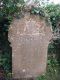 Headstone of Edith Fanney ALLIN (1875-1901).