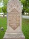 Headstone of Elizabeth Grace COURTICE (1860-1863); her sister Clara Harriet COURTICE (1868-1872); her brother Thomas John COURTICE (1862-1886); her brother Francis Edward COURTICE (1876-1957) and his wife Mary A. Emma (m.n. YOUNG, 1877-1969).