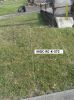 Unmarked burial plot of Ellen Mary HOCKRIDGE (m.n. COSGROVE, c. 1843-1865).