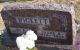 Headstone of Benjamin Franklin (Frank) WICKETT (1873-1958) and his wife Ida Sarah HALDEN (1870-1949).