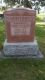 Headstone of Francis Clarence SHORTRIDGE (1879-1944) and his brother Charles Evert SHORTRIDGE (1881-1961).