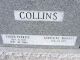 Headstone of Floyd Everett COLLINS (1915-2004).