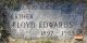 Headstone of Floyd EDWARDS (1897-1983).