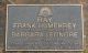 Headstone of Frank Humphrey RAY (1920-2007) and his wife Barbara Leonore (m.n. UNKNOWN, 1922-2004)