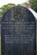 Headstone of Frederick James BARFETT (1859-1885) son of Philip Rice BARFETT (1817-1898) and his wife Salome Em (m.n. CHING, 1823-1894).