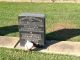 Headstone of Francis Parks (Frank) TOMLINSON (1920-1973) and his partner Betty Mayberry SCOTT (1920-1981).