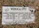 Headstone of George WONNACOTT (1840-1888) and his wife Mary Jane (m.n. HORN, 1842-1906).