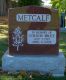 Headstone of Gordon Bruce METCALF (1923-2008).