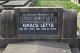 Headstone of George Henry LETTS (1882-1954) and his wife Grace (m.n. McDONALD, 1895-1980).