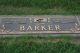 Headstone of Harry BARKER (1914-2000) and his wife Florence Jean (m.n. SEARLE, 1914-1993)