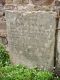 Headstone of Hugh ADAMS (c. 1797-1826).