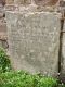 Headstone of Hugh ADAMS (c. 1797-1826).