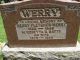 Headstone of Henry Fletcher WERRY (1866-1946) and his wife Mary Rosetta Grace (m.n. BATTY, 1876-1968).