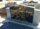 Headstone of Herbert James FYFFE (1896-1981) and his wife Lily May (m.n. WRIGHT, 1899-1944).