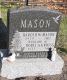 Headstone of Harold W. MASON (c. 1929-2017) and his wife Doris A. GRIGGS (c. 1933-2019)