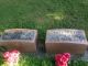 Headstone of Harold West REED (1897-1983) and his wife Gladys Virginia (m.n. LENZER, 1896-1989).