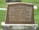 Headstone of Edward H. WILLIAMS (b.c.1877) and his wife Lillie Jane (m.n. ROBBINS, c. 1878-1947). Also a sister Of Lillie Jane ROBBINS namely Ida Katurah ROBBINS (1864-1932).