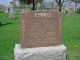 Headstone of John ALLIN (1838-1924); his wife Elizabeth (m.n. JEWELL, c. 1847-1928) and their son Marasseh ALLIN ( 1869-1870).